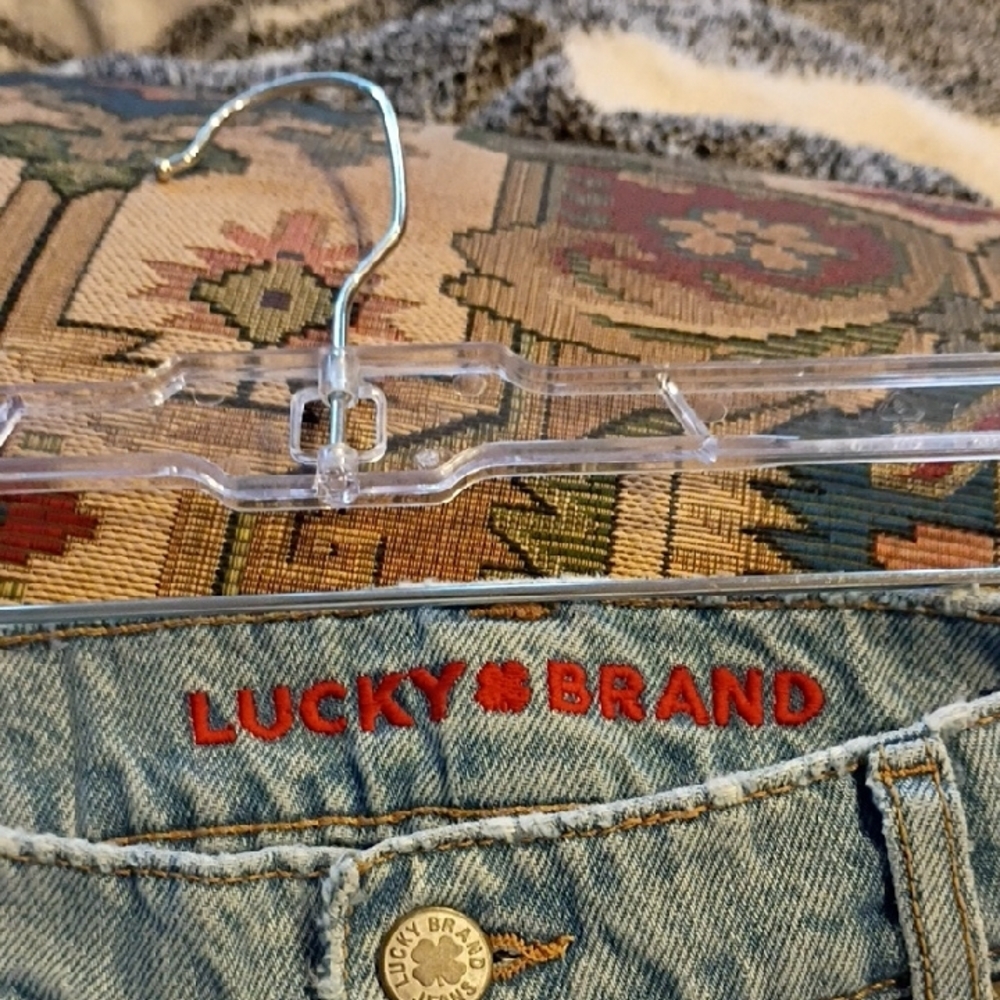 Lucky Brand Women's Barrel Jeans, 12 - Picture 6 of 9